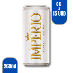 CERVEJA IMPERIO PILSEN LT 15X269ML