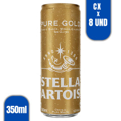 CERVEJA STELLA ARTOIS PURE GOLD LT 350ML