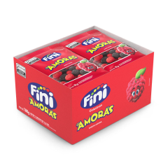 BALA FINI GELATINA AMORAS 15G
