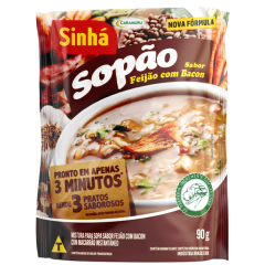SOPAO SINHA FEIJAO C/ BACON 90G