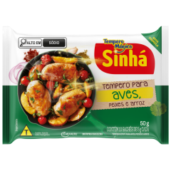TEMPERO EM PO AVES SINHA 50G