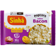 PIPOCA P/M ONDAS SINHA BACON 90G