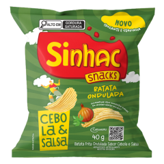 BATATA OND SINHA CEBOLA E SALSA 40G