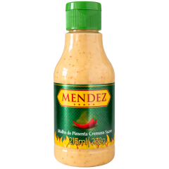 MOLHO PIMENTA CREMOSO MENDEZ SUAVE 215ML