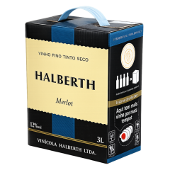 BEB VINHO HALBERTH BAG MERLOT 3L