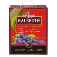 SUCO DE UVA HALBERTH TINTO BAG 3L