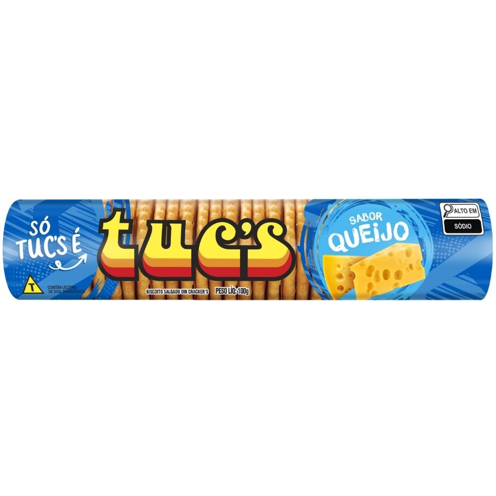BISCOITO TUC`S SALGADO QUEIJO 100G