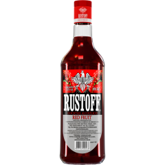 VODKA RUSTOFF 970ML RED/MORANGO