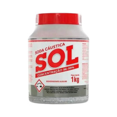 SODA CAUSTICA SOL POTE 1KG