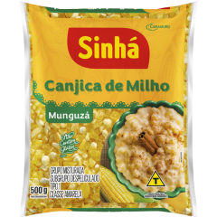 MILHO CANJICA AMARELA SINHA 500G