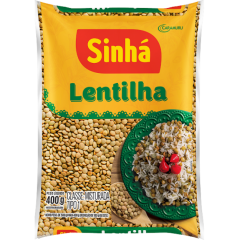 LENTILHA SINHA 400G