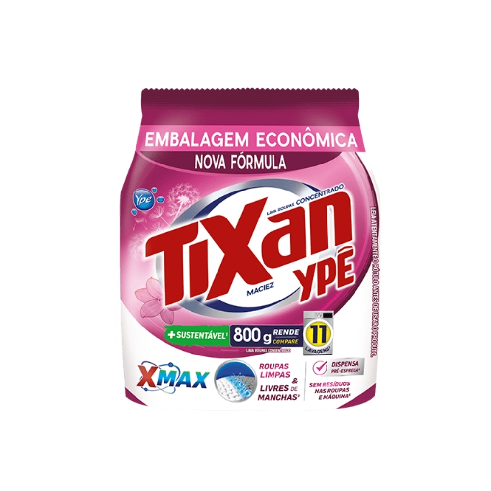 SABAO EM PO TIXAN SACHE 800G MAC ROSA