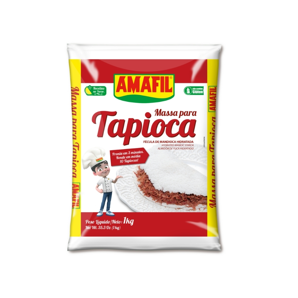 TAPIOCA AMAFIL SEMI PRONTA 1KG