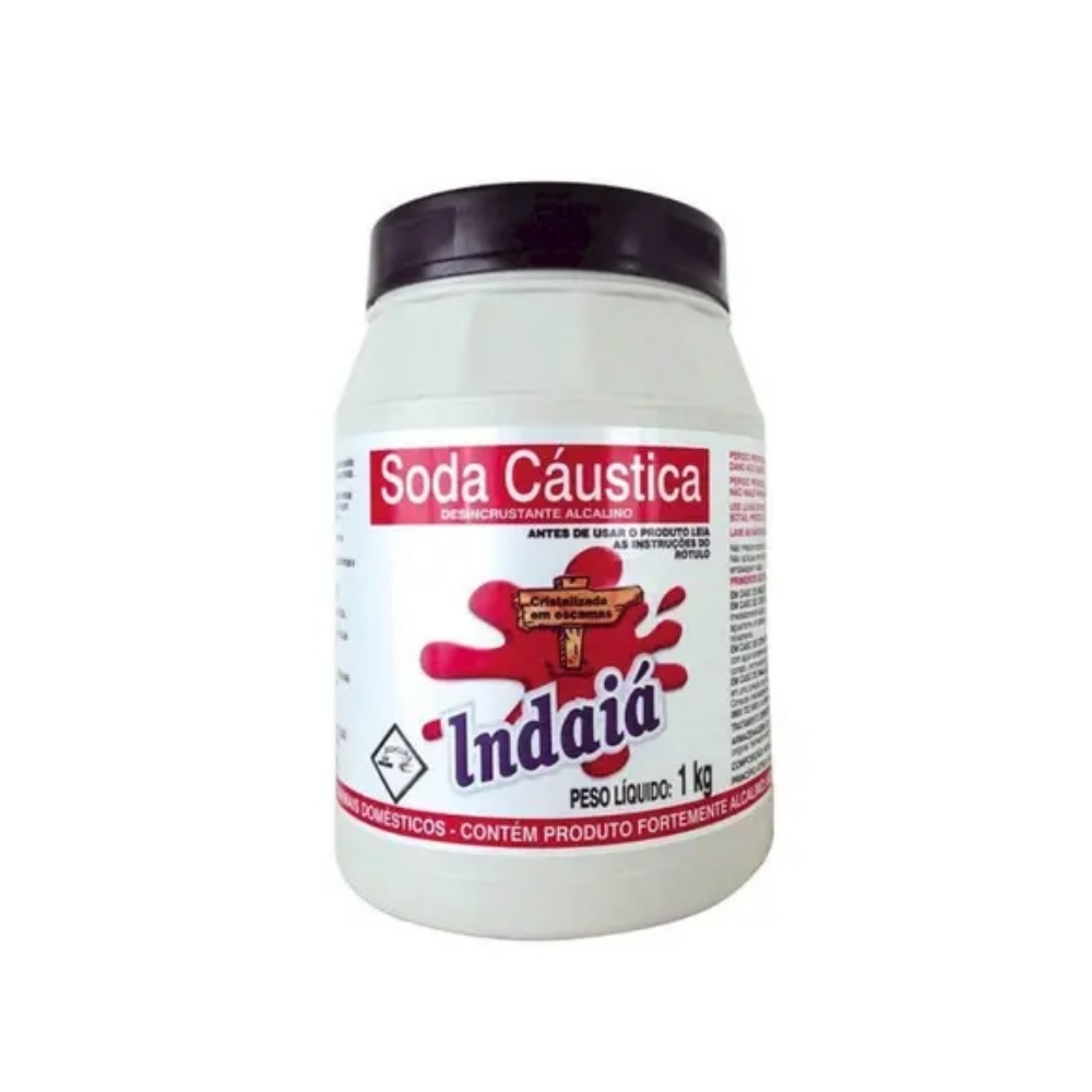 SODA CAUSTICA INDAIA POTE 1KG