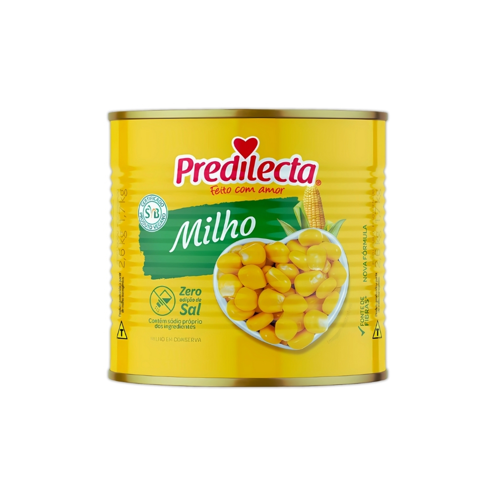 MILHO VERDE PREDILECTA 1.7 KG LATA