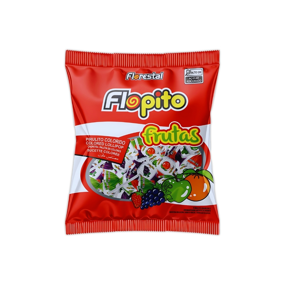 PIRULITO FLOPITO FRUTAS 800G