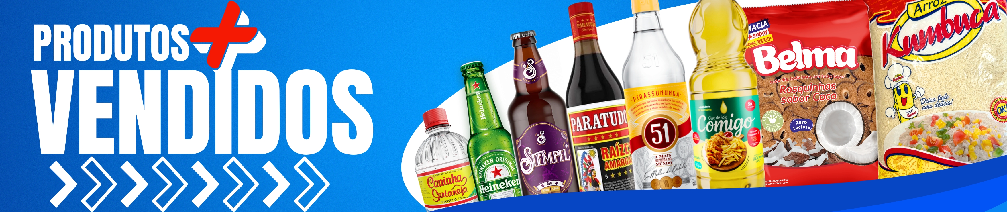 PRODUTOS MAIS VENDIDOS