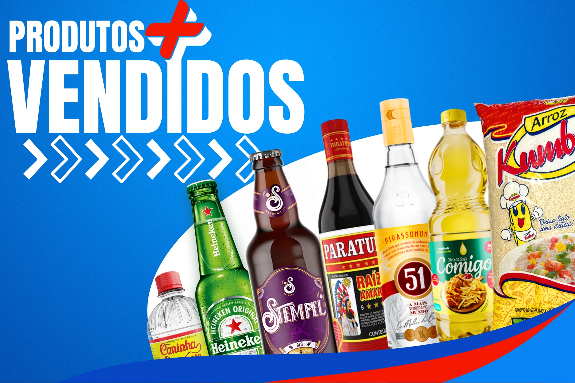 PRODUTOS MAIS VENDIDOS